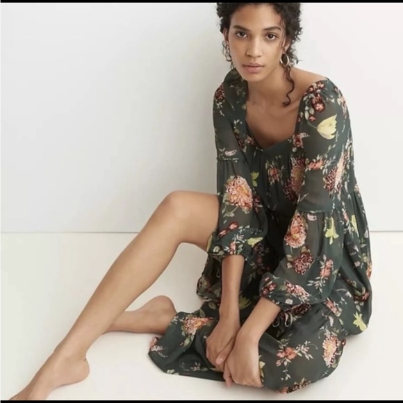 Anthropologie Evelin Maxi Dress Sz Small - Picture 5 of 15